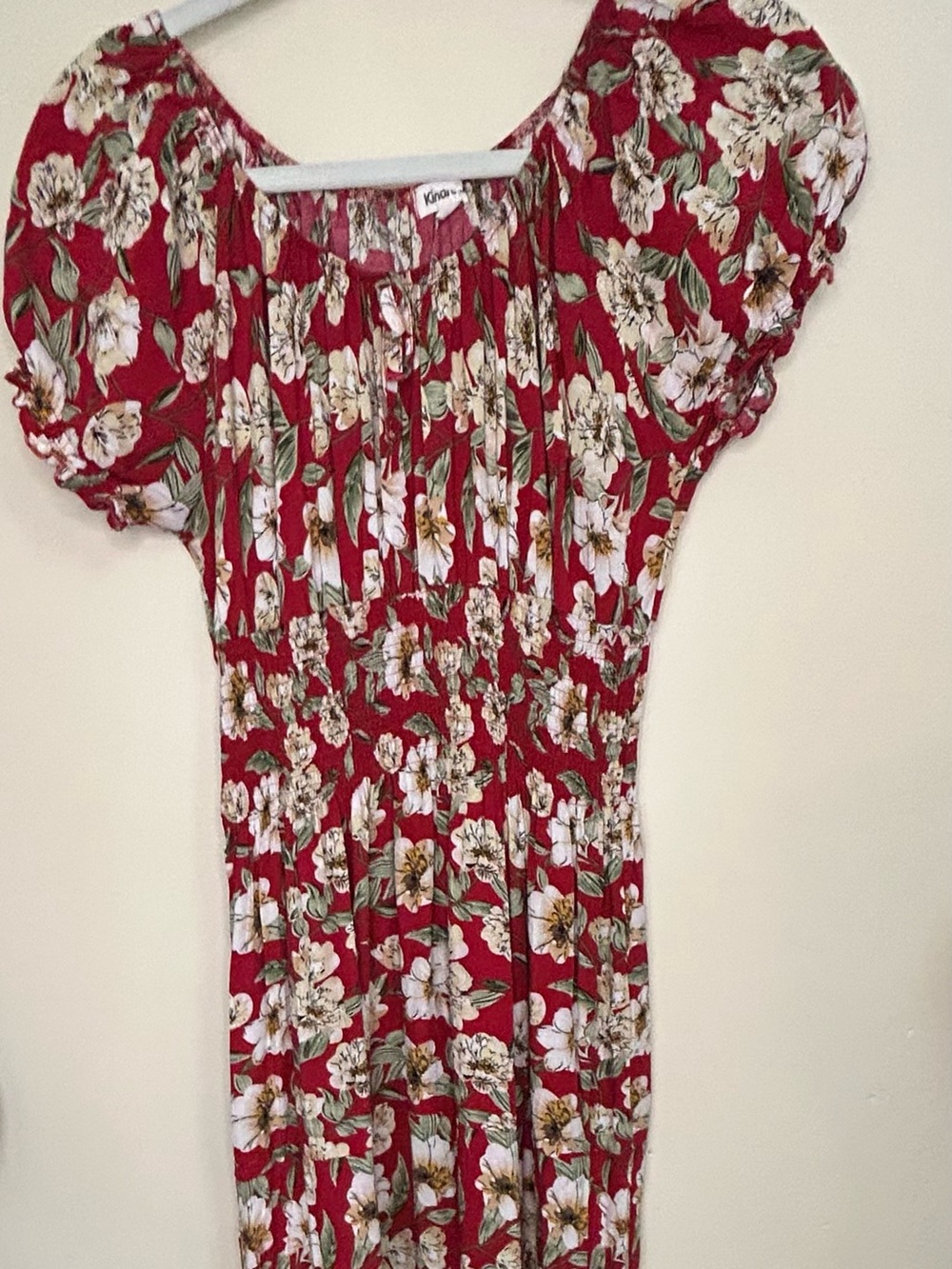 Kindred Long Maxi Dress tropical praire 
vacation resort size xl
